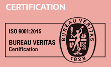 Logo de certification ISO 9001:2015